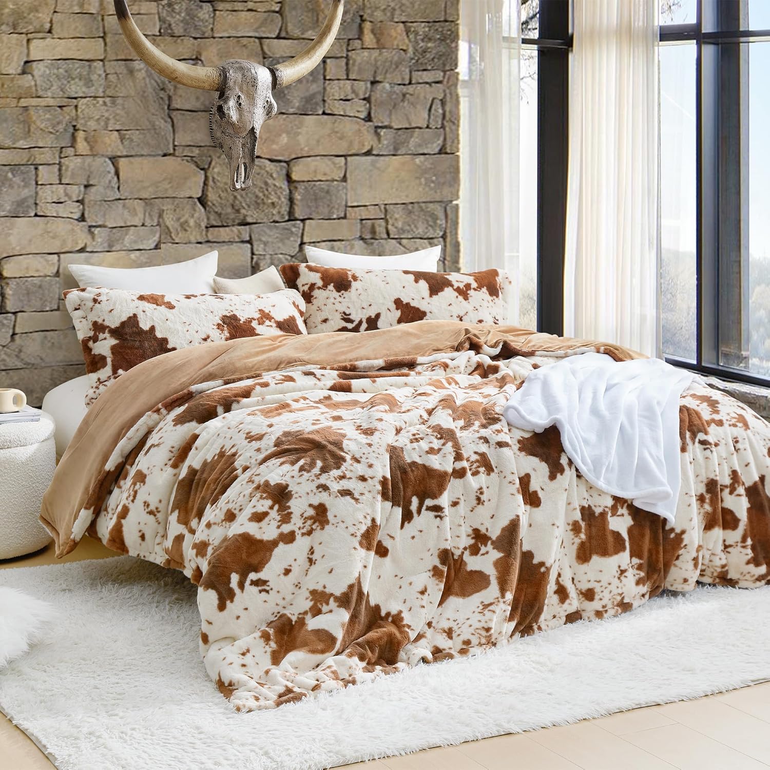 Byourbed Longhorn - Coma Inducer® Oversized King Comforter Set
