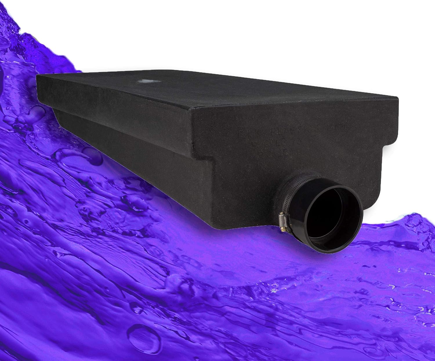 RecPro 14 Gallon RV Holding Tank | 40" x 14 1/2" x 8" | Black Waste Water | 0215H | Made in America