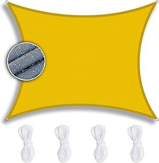 日除けシェード 3x5m 庭の目隠しフェンス 庭 塀 目隠し フェンスの目隠し フェンス 目隠し 紫外線95%カット 軽量 撥水 耐久性 洗濯可能 目隠し バルコニー バルコニー、庭、プライベートプール、窓、中庭に適しています