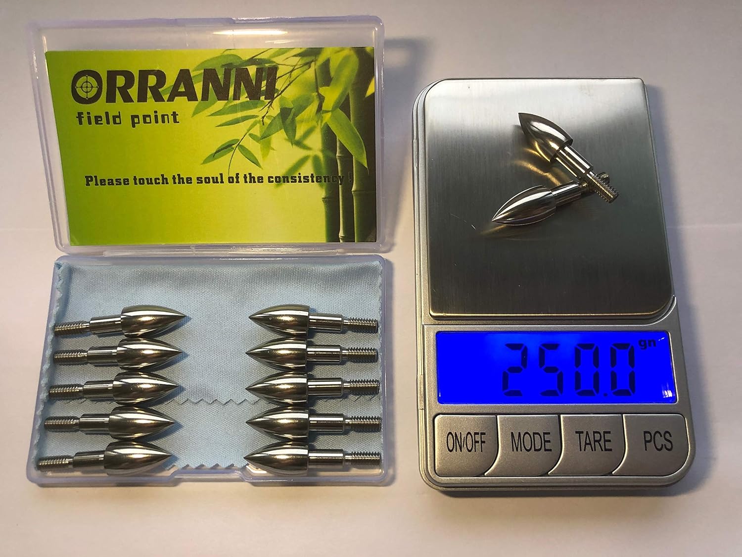 Stainless Steel Archery Field Points,Various Outside Diameter,100/125 Grains,Screw in Archery Field Tips(1 Dozen) - Image 3