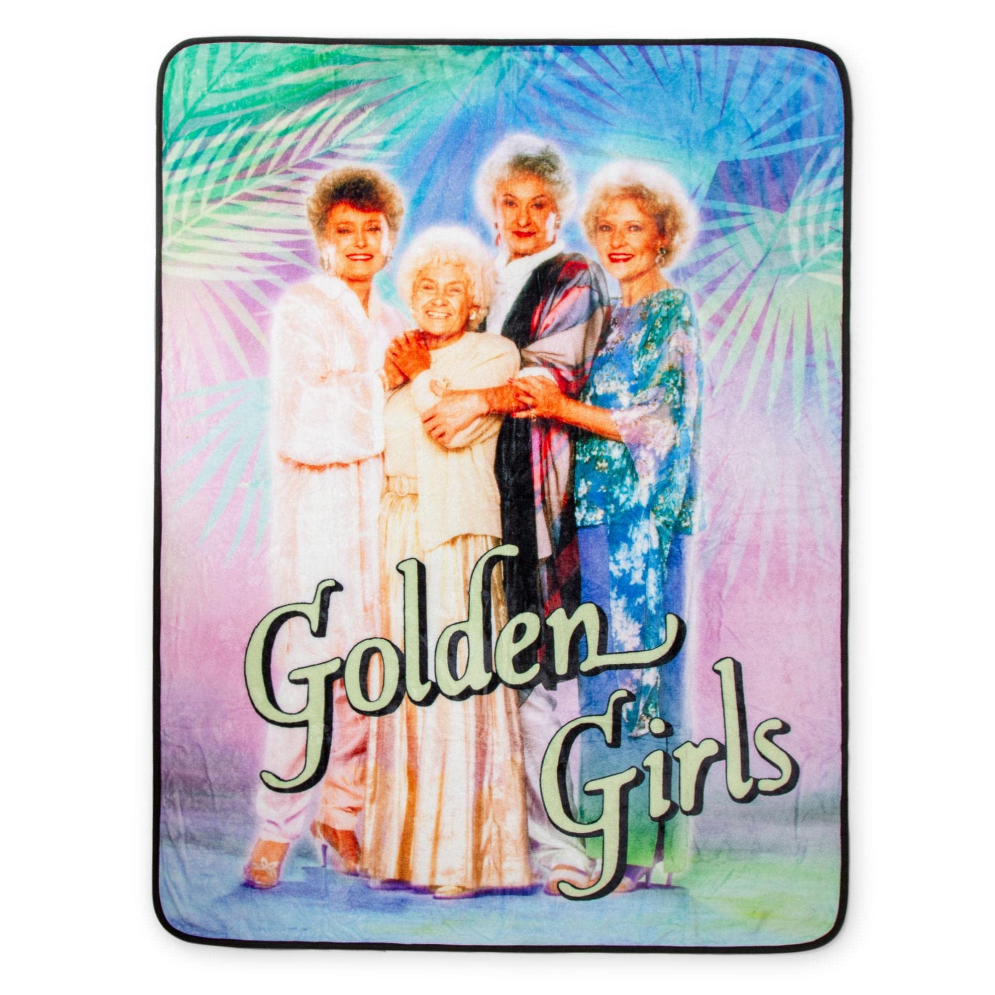 Amazon.com: The Golden Girls Raschel Fleece Throw Blanket