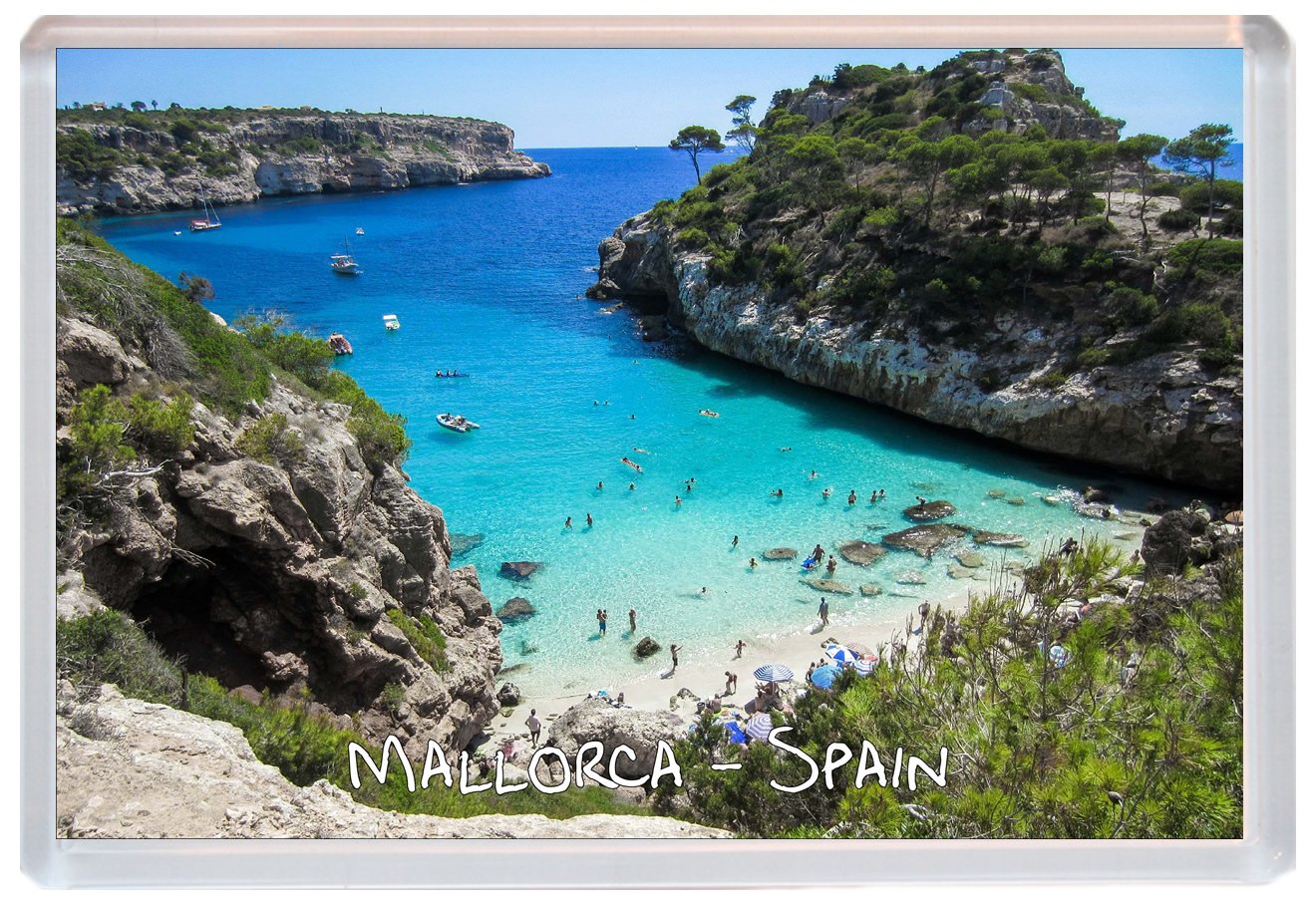 Mallorca - Spain - Jumbo Fridge Magnet
