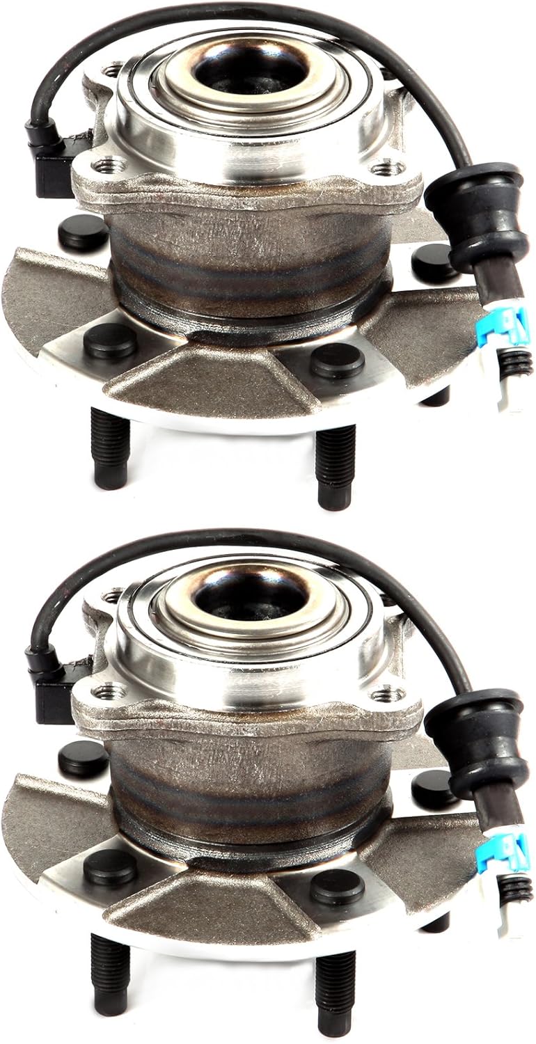 ECCPP Rear 5 Lugs Wheel Bearing and Hub Assembly For 2005-2006 For Chevrolet Equinox 2006 For Pontiac Torrent 2002-2007 For Saturn Vue Wheel Hub Bearings W/ABS 512229