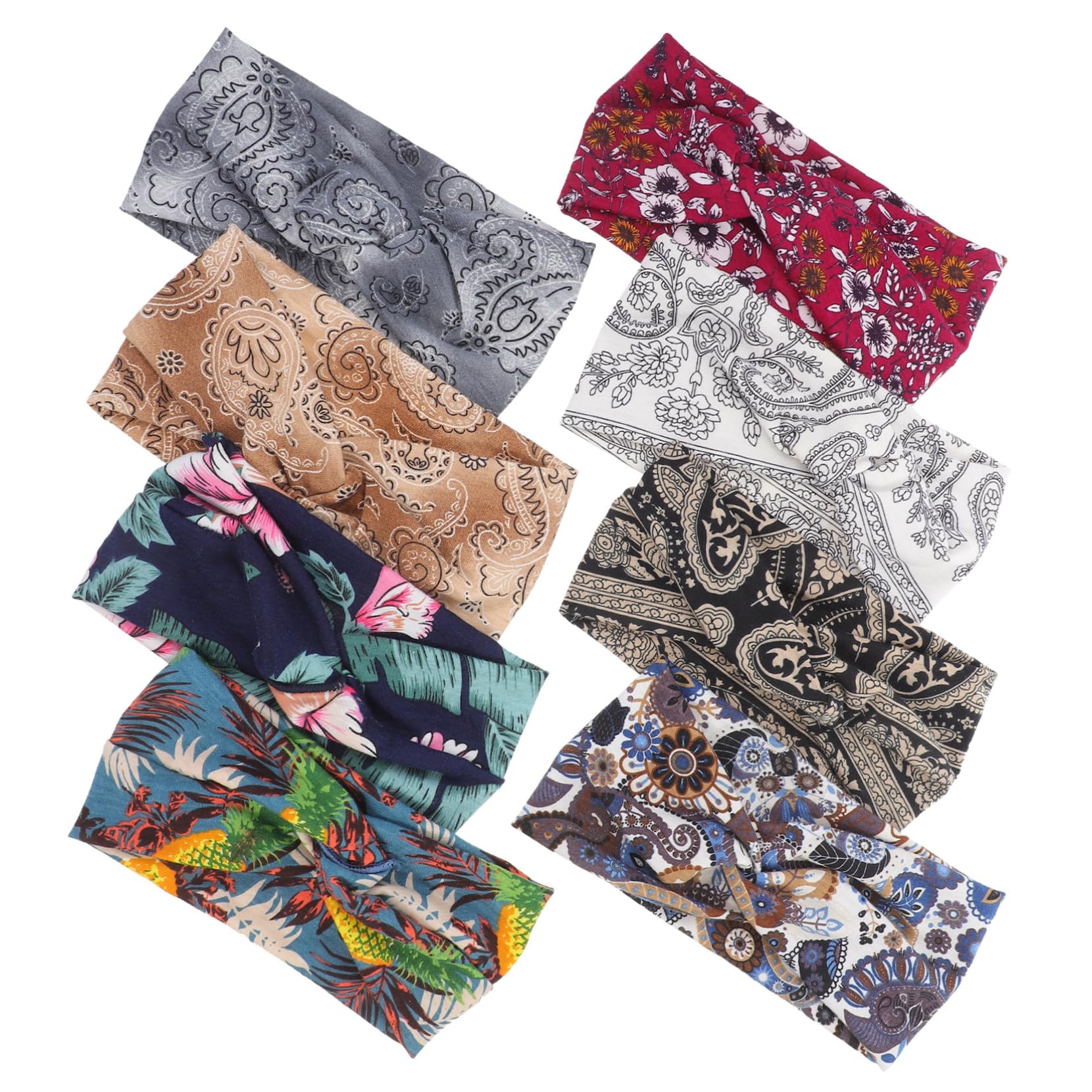 Beaupretty 40 Pièces Bandeau De Yoga Bandeaux De Cheveux Souples Anti-Transpiration x Pour Femmes Pour Hommes Anti-Dérapant De Cheveux Portables