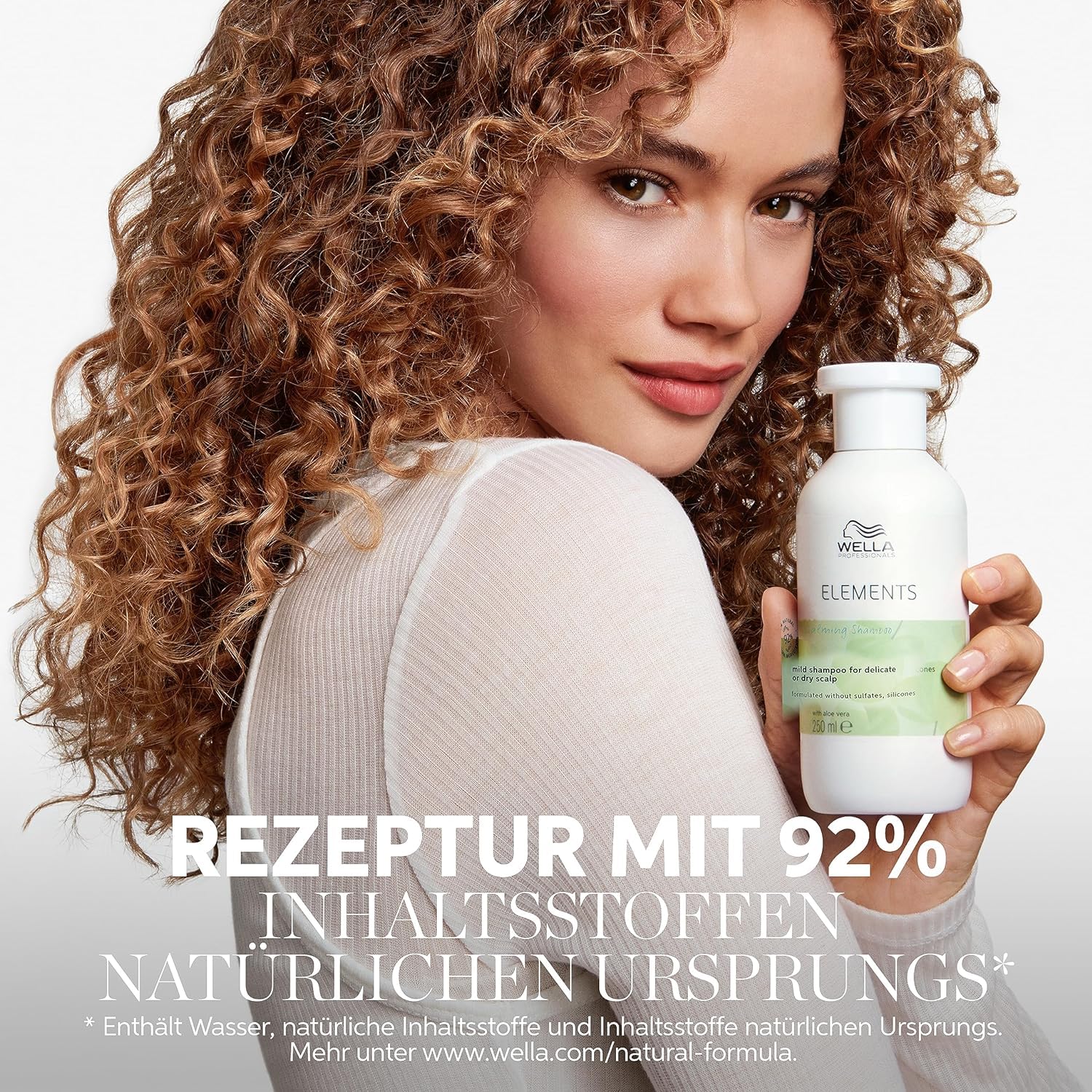 Wella Professionals Elements Vorteils-Set – natürlich beruhigende Pflege für Haar und Kopfhaut – 1 L Shampoo, 1 L Conditioner und 150 ml Haarmaske