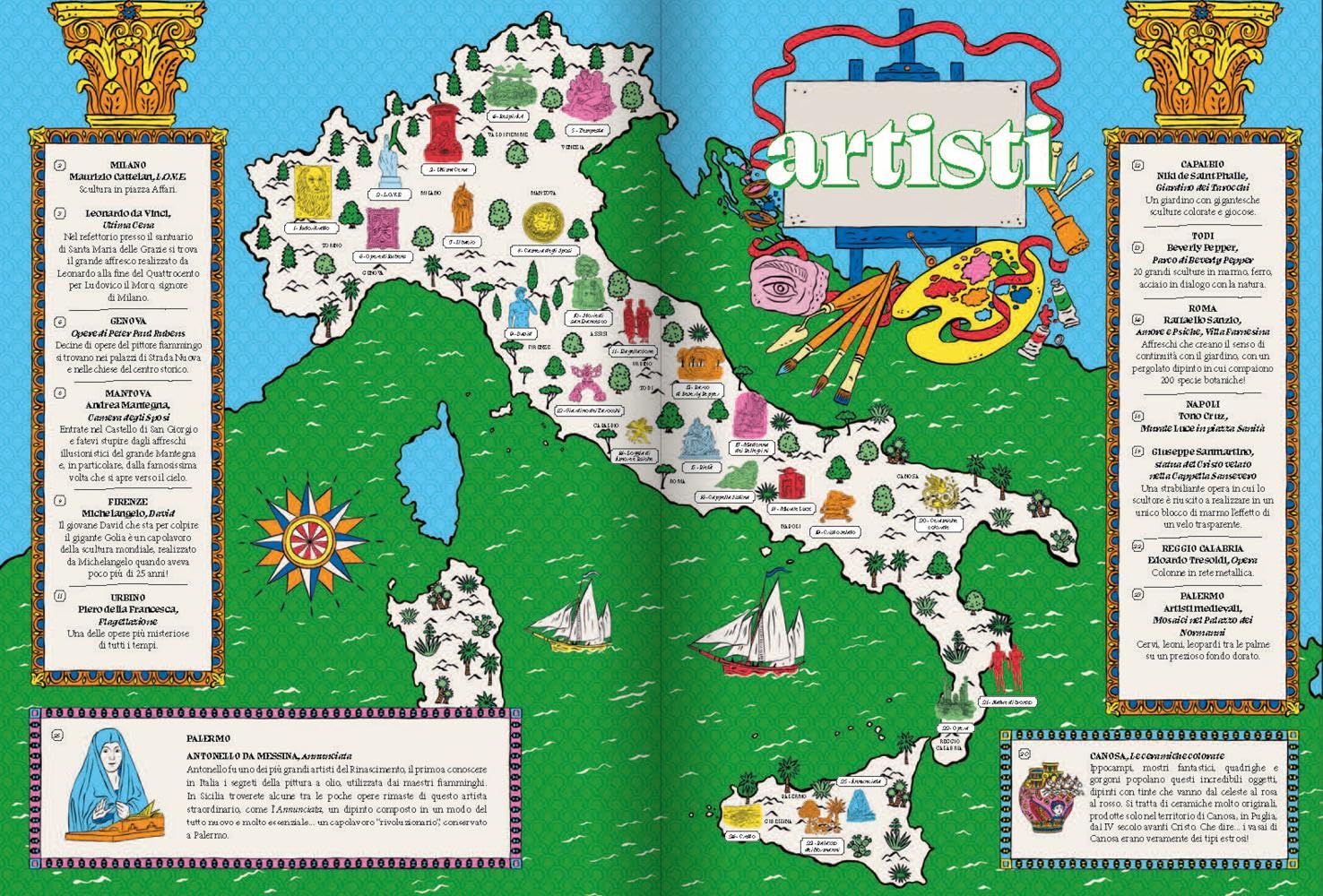 Italia. Mappe delle esperienze imperdibili