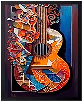 Vista 43 de Poster Master Póster de guitarra eléctrica de 3 piezas, impresión de guitarra, arte musical, arte de instrumentos, regalo para él, ella y músico