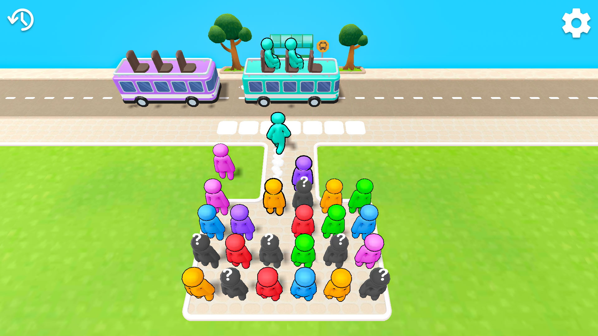 Bus Jam Match Puzzle Sort Master: Color Match Passengers Sorting