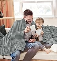 Vista 187 de Utopia Bedding Sage Green 100% Cotton Waffle Blanket 300 GSM [Full - 90x84 Inch] Soft Lightweight Breathable Bed Blanket for All Season