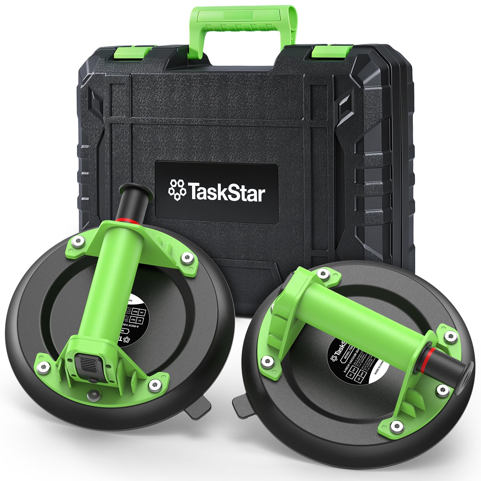 Taskstar Suction Cups for Glass Tile Lifting, 440LBS - image 1