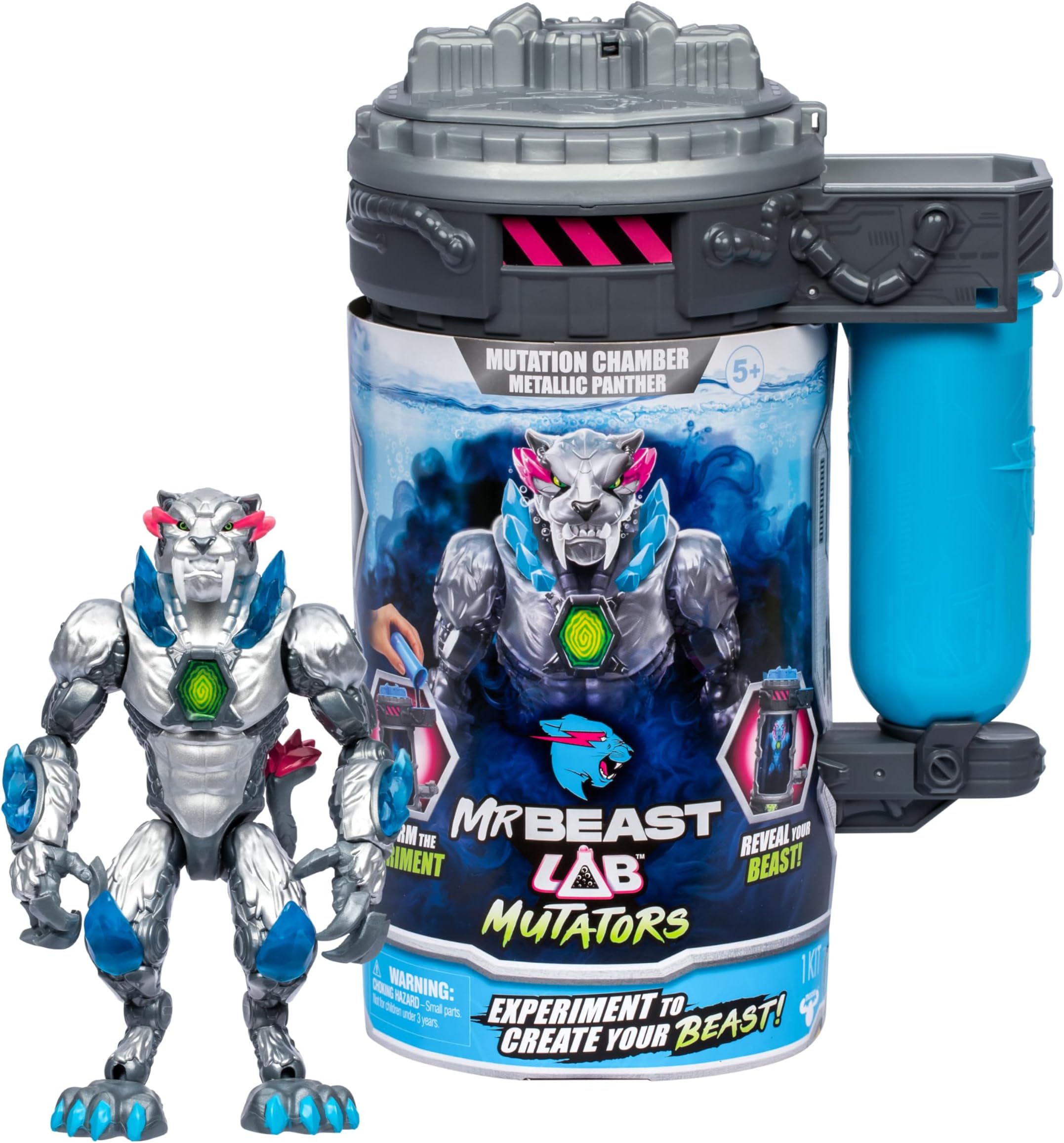 MrBeast Lab Mutators W1 Beast Mutation Chamber Metallic Panther