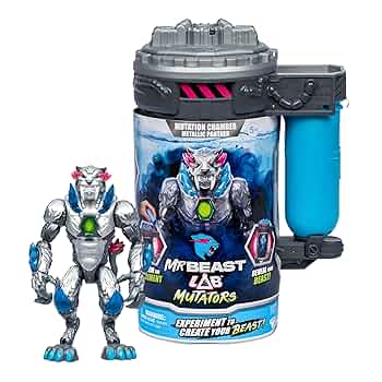 MrBeast おもちゃ フィギュア MrBeast Lab Mutators Iconic Panther Action Figure, Mutate