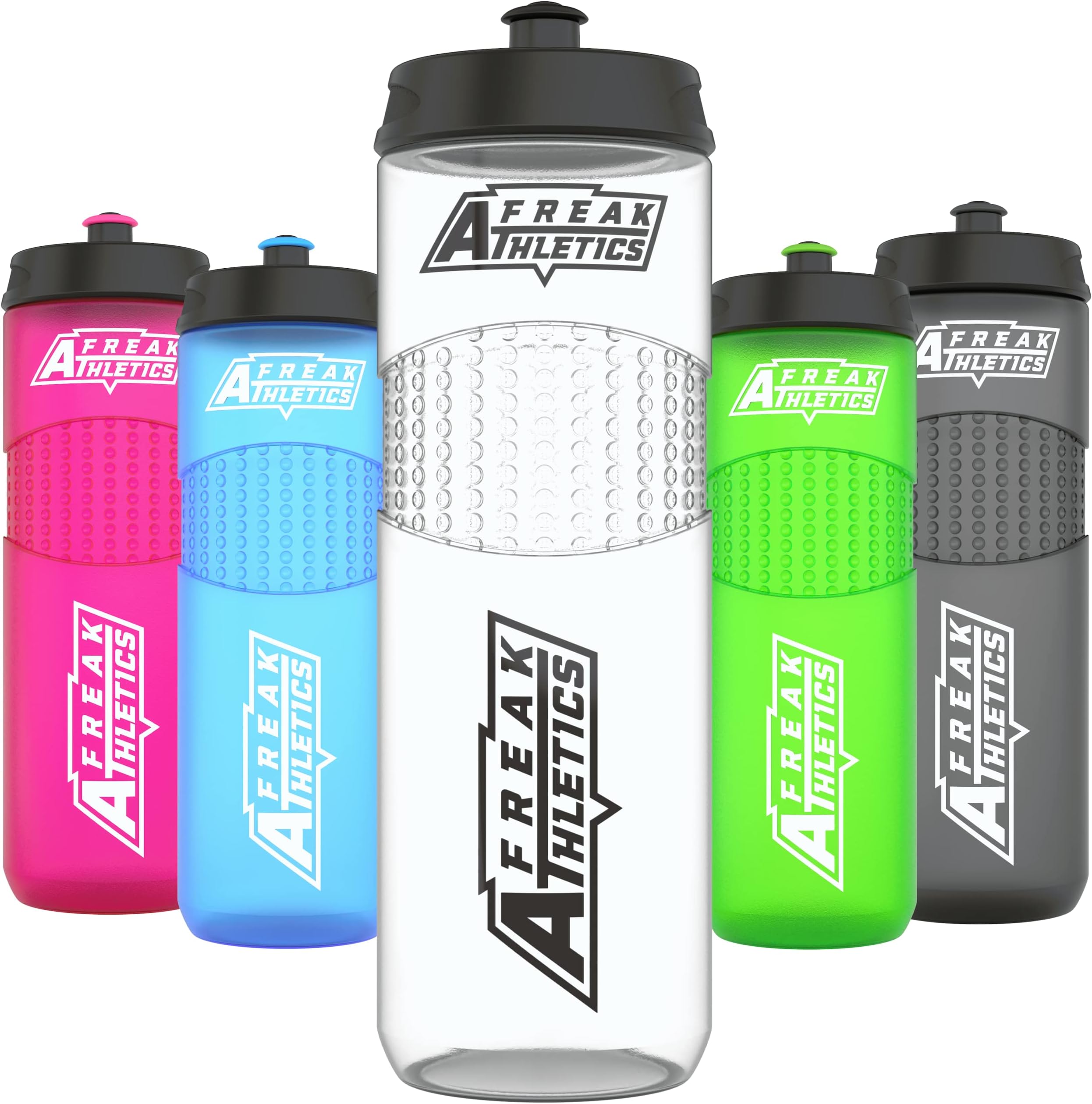Water Bottle - Premium BPA Free Sports Bottle 750ml (Clear Transparent)