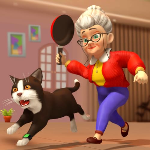 I Am Cat Simulator: My Cat From Hell - Cat Chaos Prankster Game: Kitty vs Granny - Bad Cat Simulator: Cat Chaos in Granny's House - Little Kitty Cat Life: New Cat Games 2025 - Virtual Pet Simulator 3D