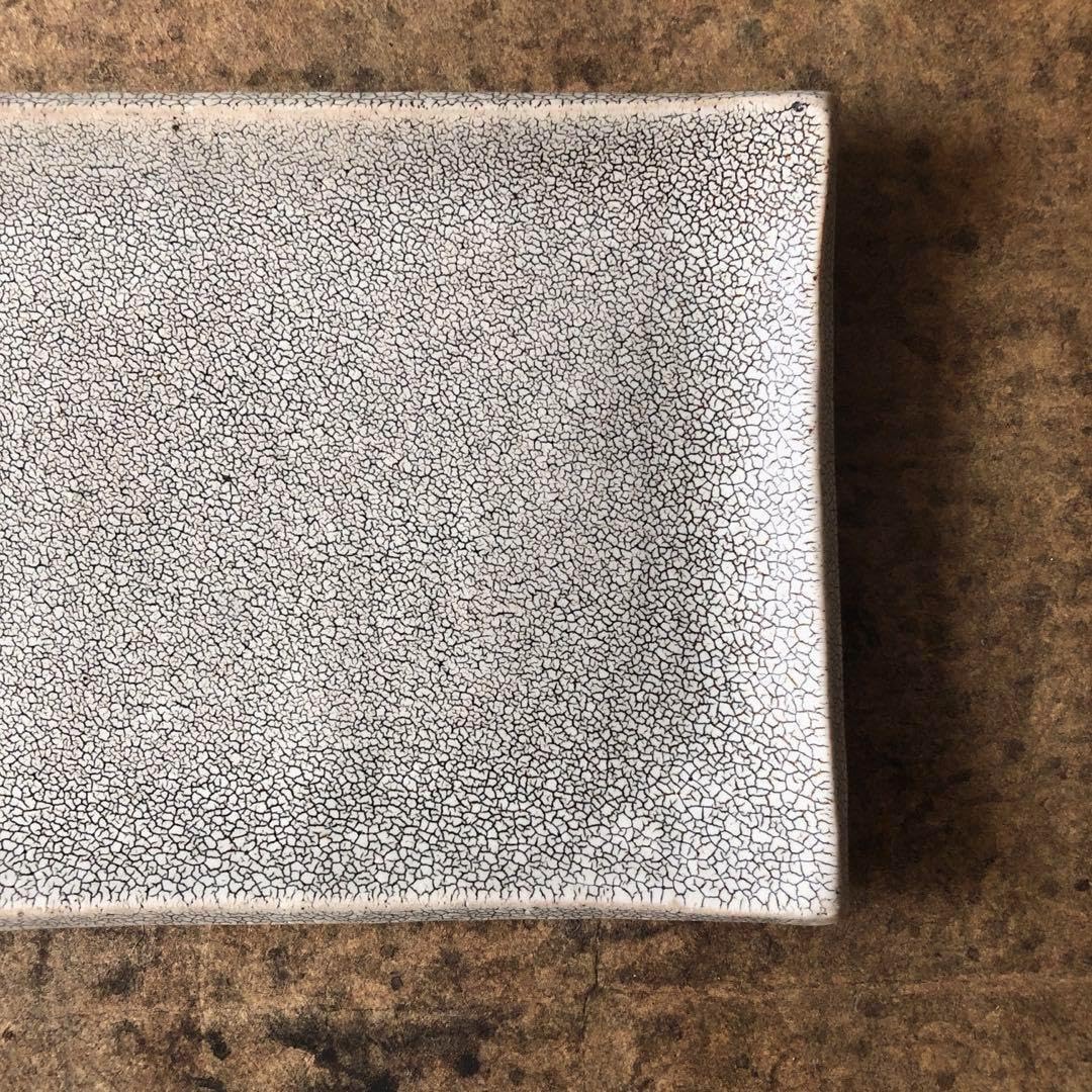 アースモス 美濃焼 角皿（小） スカイ18cm正角皿 (5個入)（直送品） - アスクル 和モダン美濃焼 錆かいらぎ長角皿 小1枚 和洋折衷