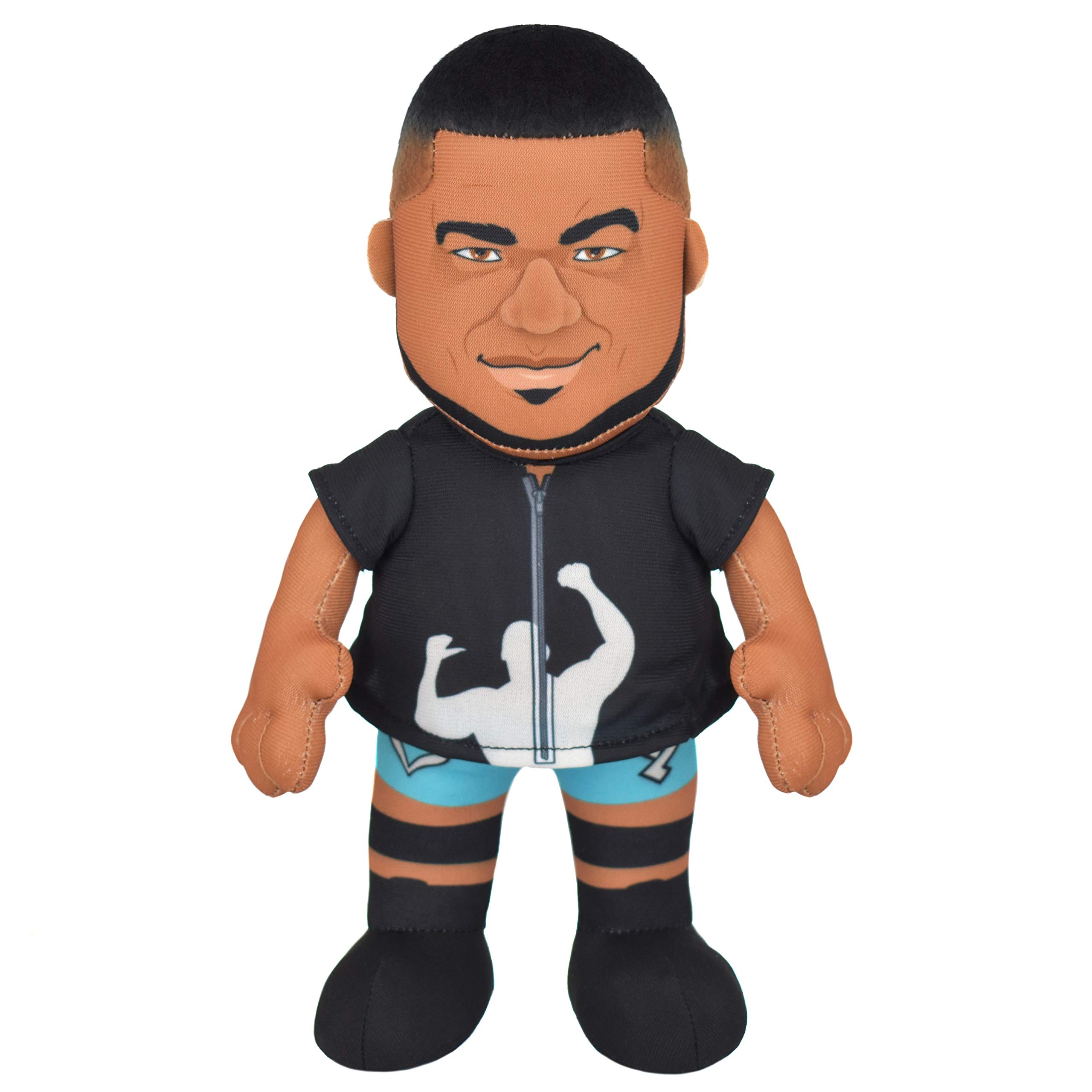 Bleacher Creatures WWE Keith Lee 10" Plush Figure - A Wrestling Superstar for Play or Display