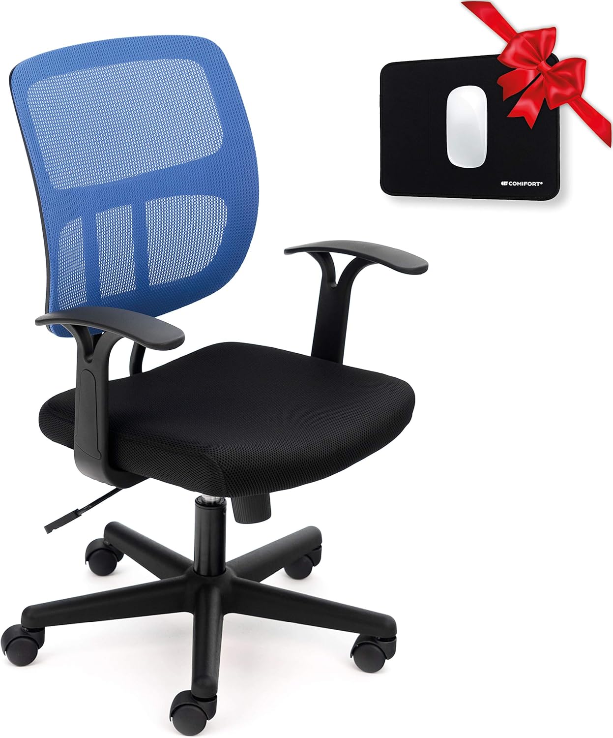 COMIFORT Silla Escritorio Juvenil Talla Media, Silla Oficina de Malla