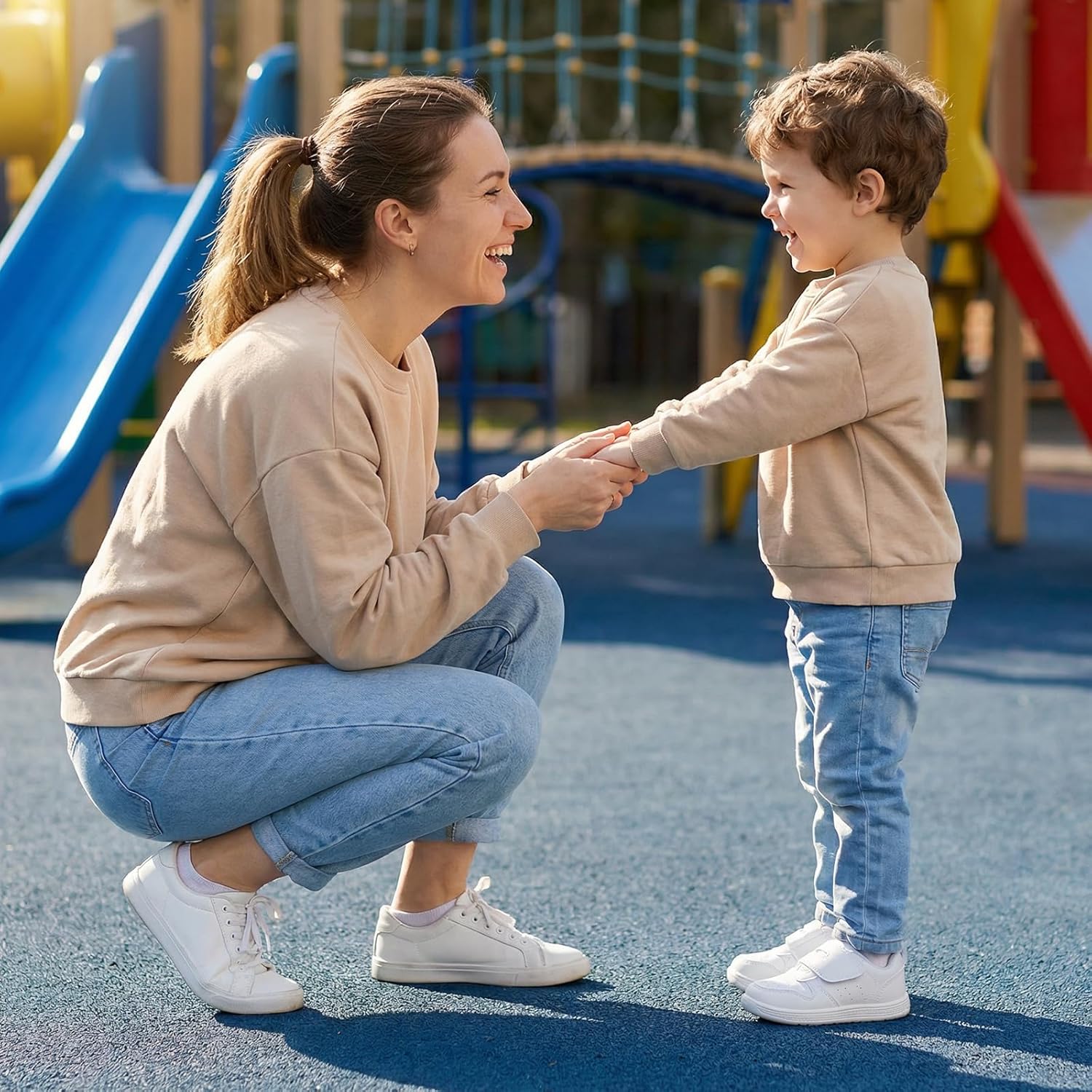 Toddler Wide Toe Box Barefoot Shoes Boys Girls Sneakers Zero Drop Kid Tennis Running Shoes Lightweight Non-Slip Comfortable Leather First Walking Shoe Outdoor Activities School - Image 2