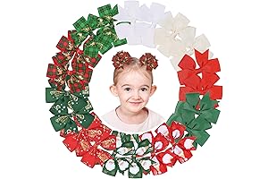 YHXX YLEN Toddler Christmas Tree Hair Clips
