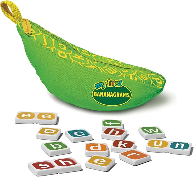 BANANAGRAMS Board Game Bananagrams My First, Board Games Amazon Canada