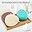 KECUCO 3 Pcs Bath Sponge for Women, Men, Teenager, Body Wash Sponges Loofah Body Scrubber, 3 Colors & Large Size Shower Pouf Cleaning Loofahs for Shower Exfoliating