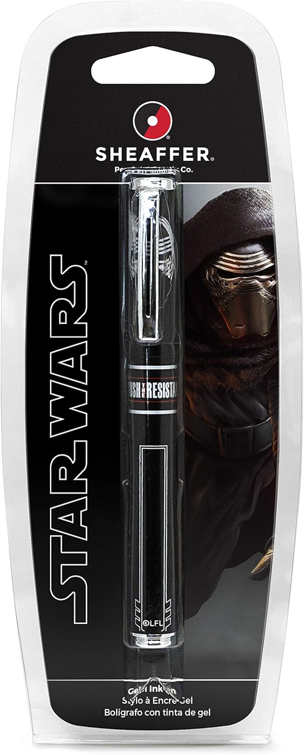 Sheaffer Pop Star Wars Kylo Ren Gel Rollerball Pen with Chrome Trim