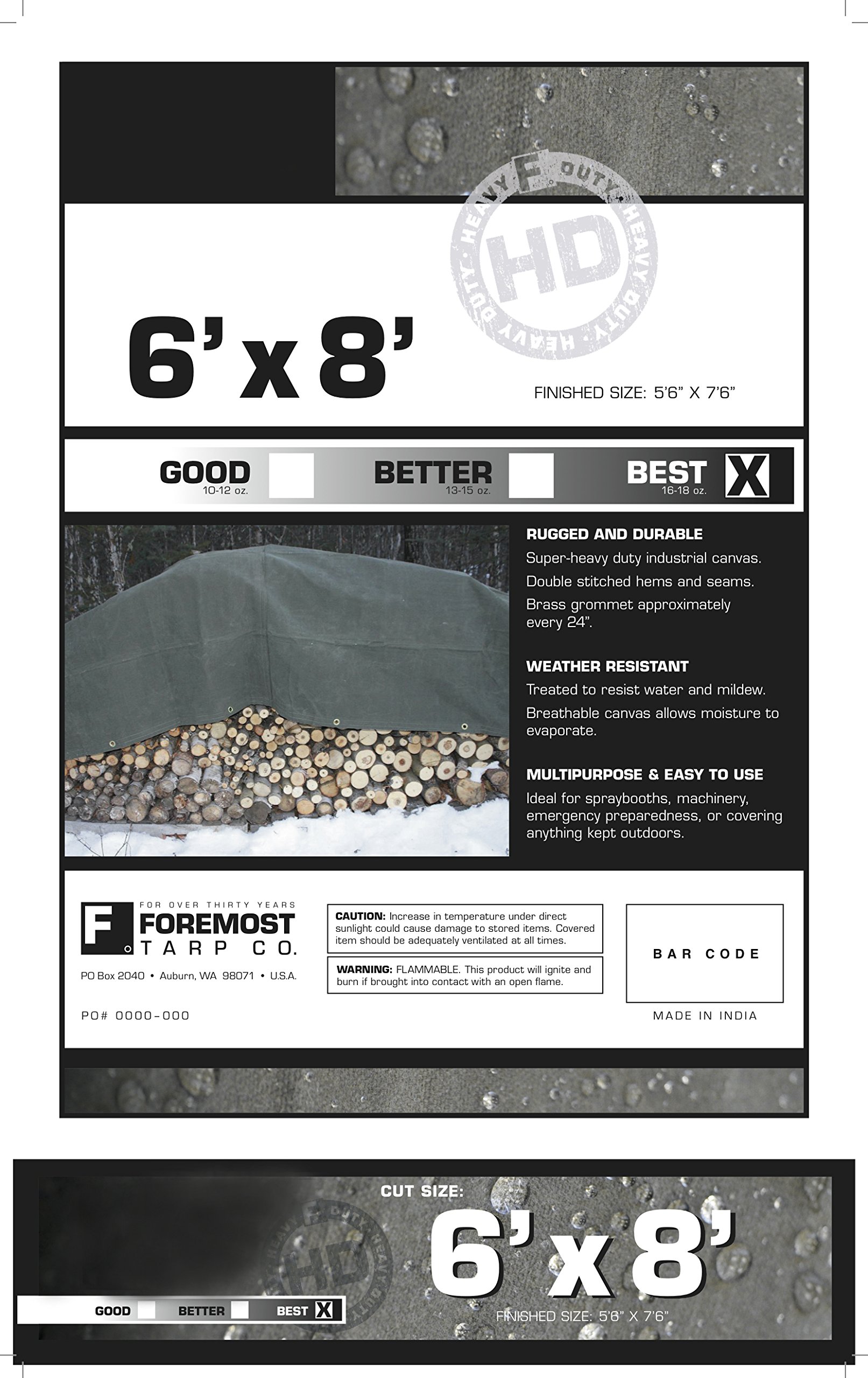【新品未使用】tarp to tarp 甘刀 24-X-26-Lightweight-Lumber-