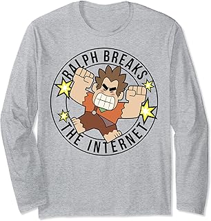 Disney Wreck It Ralph 2 Breaks The Internet Manga Larga