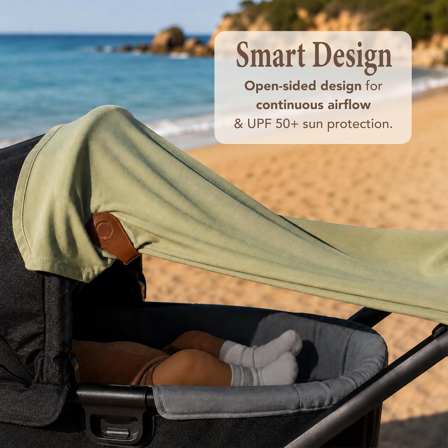UV Sun Shade for Baby Strollers – Certified UPF 50+ Protection