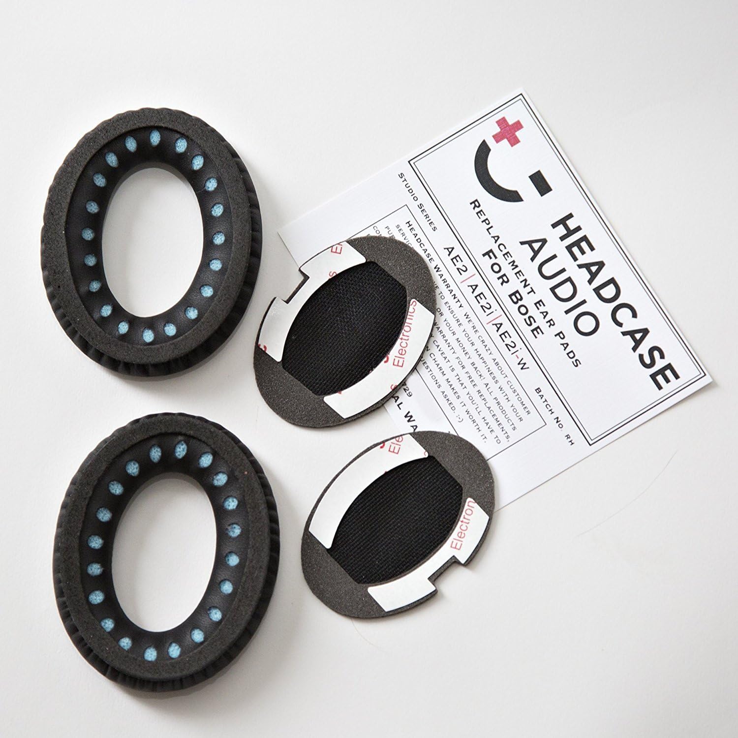 Replacement Ear Cushions For Bose Around Ear 2, AE2, AE2i, QC2, QC15, QC25, SoundTrue™ and SoundLink® Headphones - NOT Compatible with Bose TP1a Headphones!