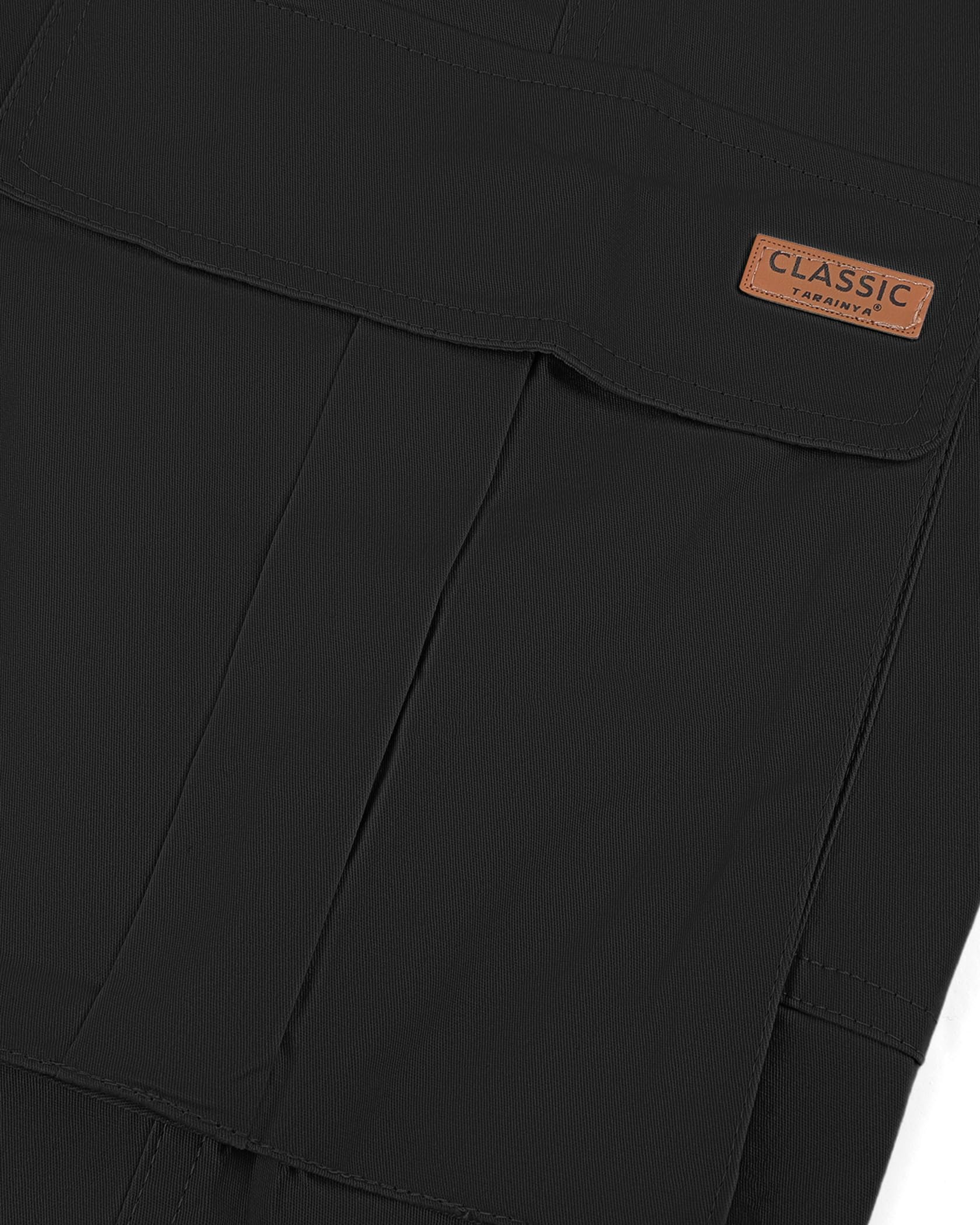 TARAINYA Pantaloni Cargo Uomo Cotone Baggy Coulisse Chino con Tasche