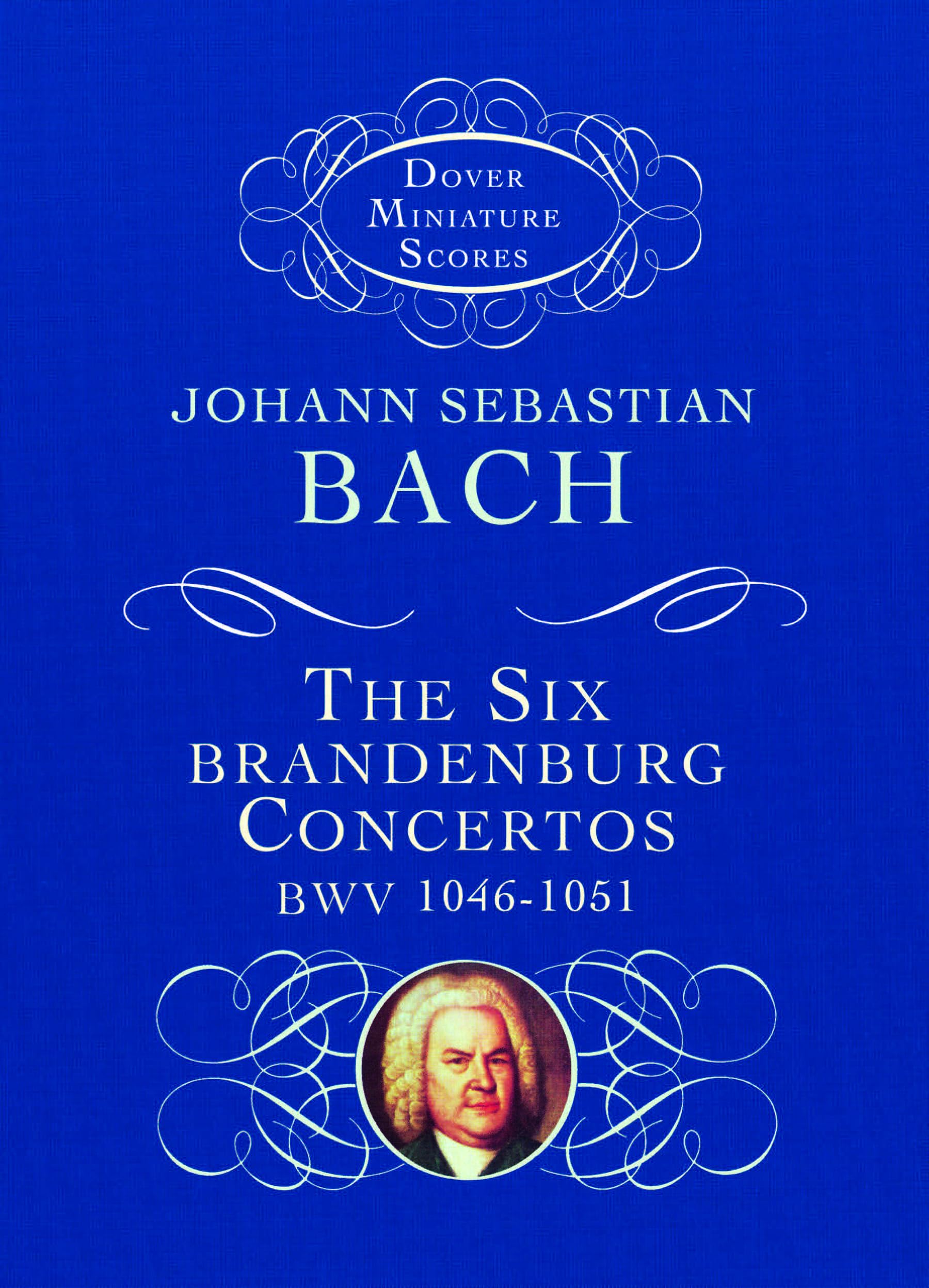6 Brandenburg Concertos (Dover miniature scores) (Dover Miniature Scores: Orchestral)