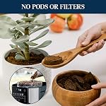 De'Longhi TrueBrew Machine à café à goutte, broyeur intégré, portion unique, 8 oz à 24 oz avec carafe de 40 oz, café chaud ou glacé, acier inoxydable, CAM51035M