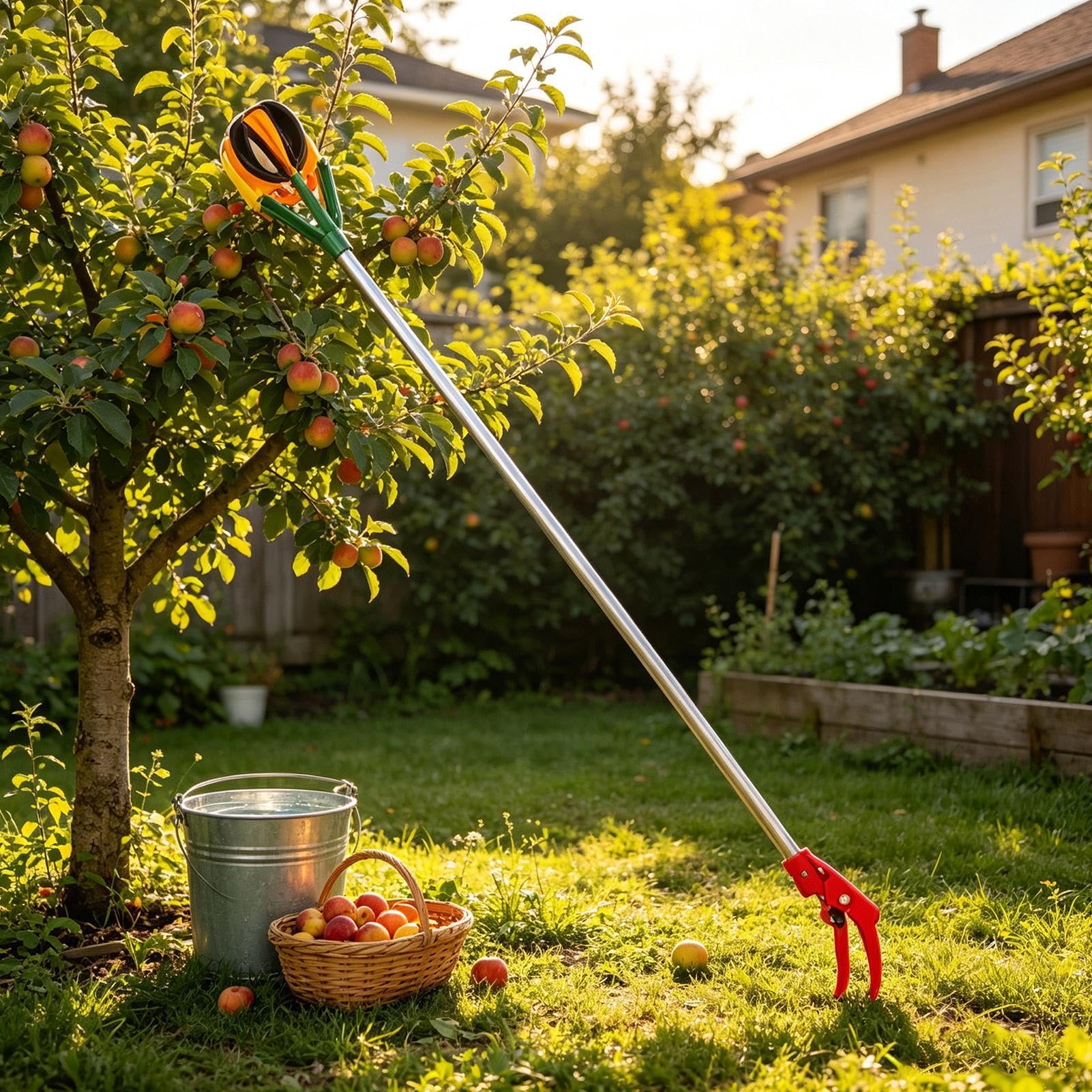 Raccoglifrutta Attrezzo Raccoglifrutta Da Giardino