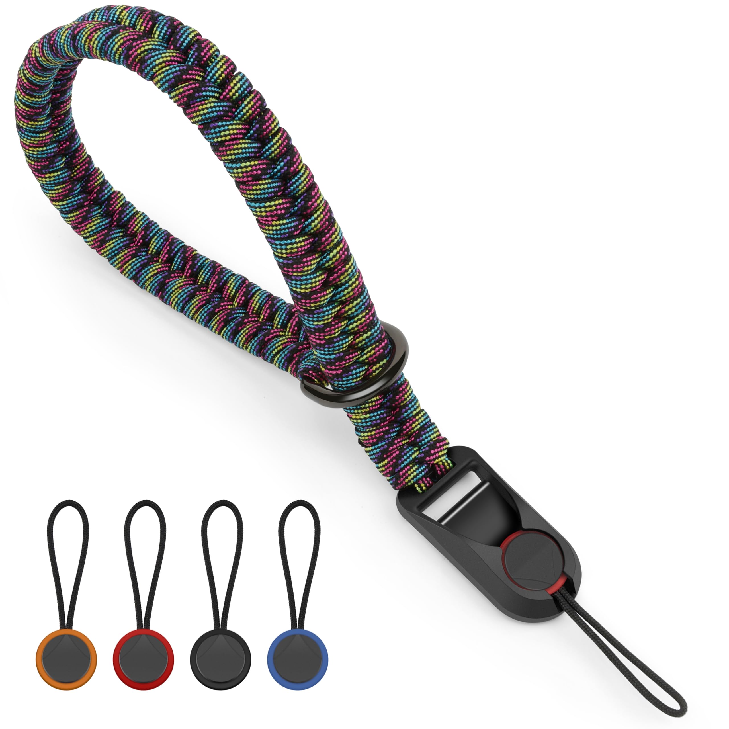 SUNYA Camera Wrist Strap for Photographers with Quick Release Buckle - Paracord Rope Hand Strap Compatible for DSLR or Mirrorless Camera