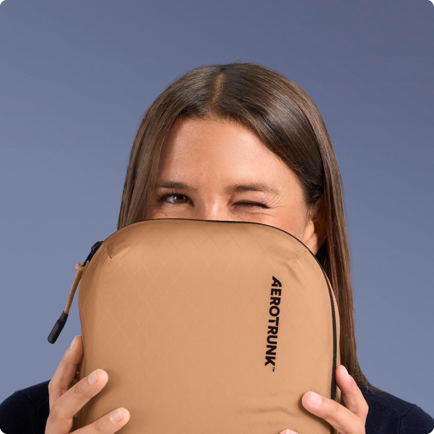 Aerotrunk Ultralight Compression Packing Cubes - Lightweight Travel Organizers for Suitcases and Luggage (6-Pack, Mocha) - Image 6