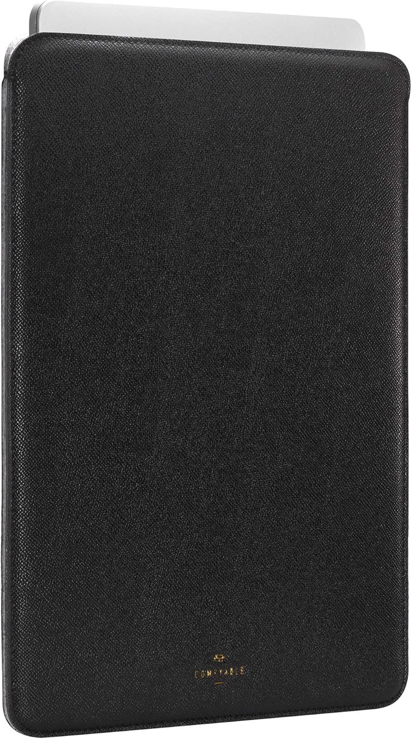 Comfyable Laptop Sleeve 13 Inch Precisely Compatible with MacBook Pro M1 2016-2020 & Mac Air 2020, Not Fit Old Versioned MBA/MBP, Faux Leather Cover Case, Brown : Electronics