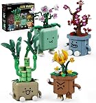 Flowers Bouquet Building Set, Botanical Collection Blocks Kit Compatible with Lego Flowers, 880 PCS Artificial Flower Toys Home Office Decor