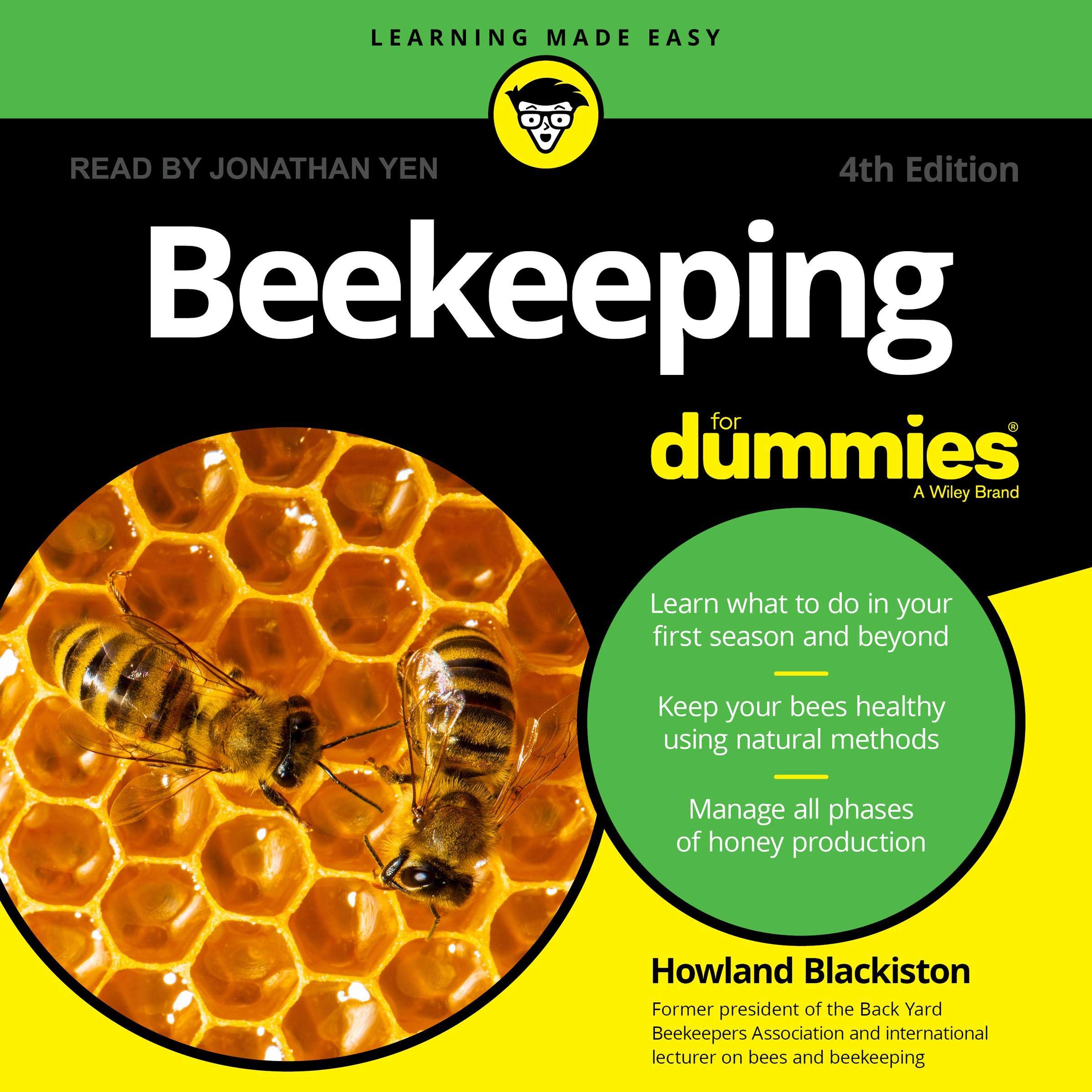 Cover art for Beekeeping for Dummies, 4th Edition