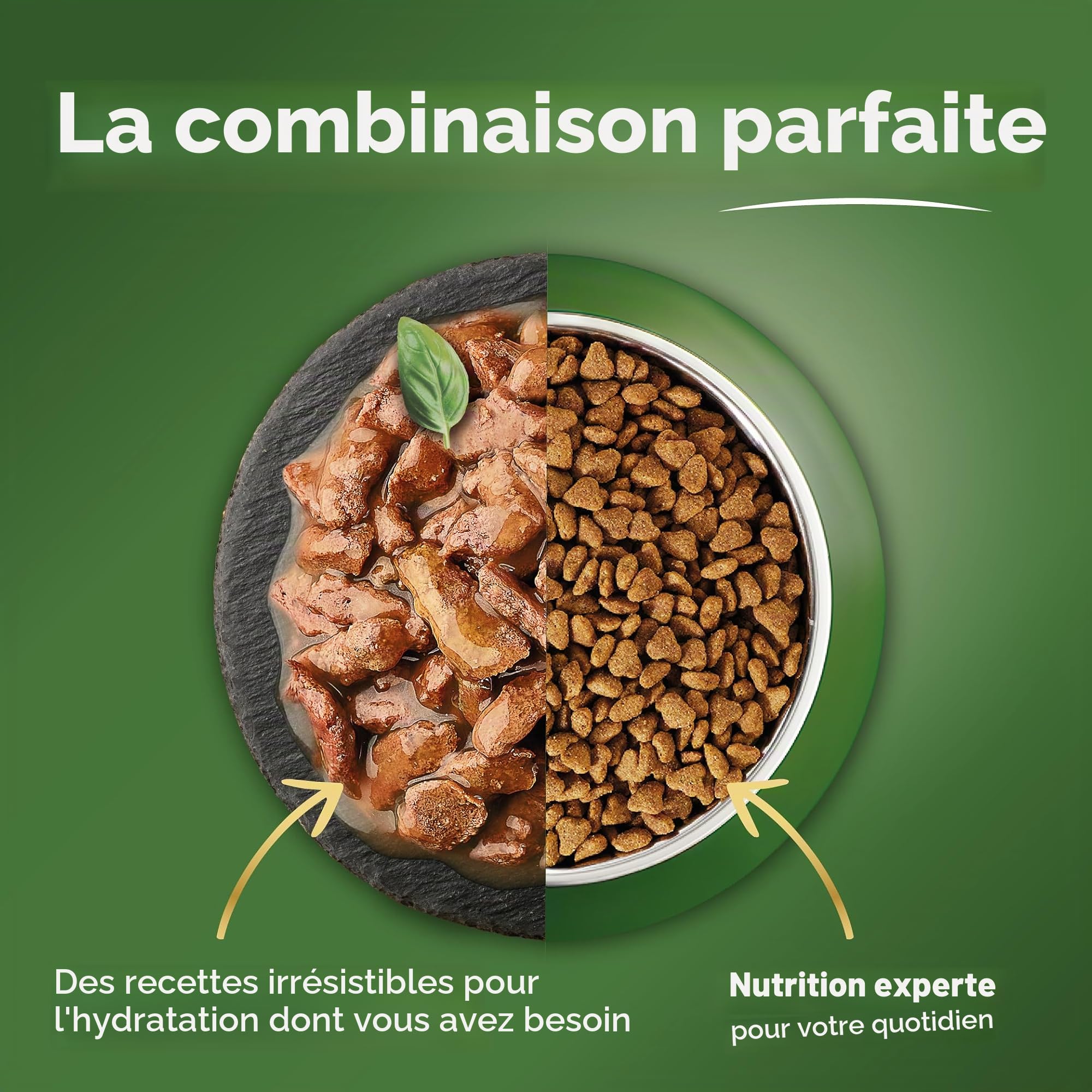 Ultima Expert Nutrition Nourriture Humide pour Chats stérilisés - Senior + 10 Ans - Boîte de 11 x (4 x 70 g)