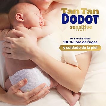 Dodot Baby Sensitive Diapers Size 2 (4-8 kg), 198 Nappies + 1 Pack of 40