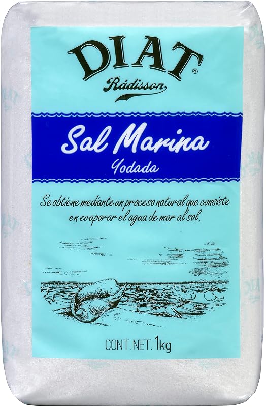 DIAT Radisson - Sal Marina Yodada | Sal Marina Natural | Sal con Yodo | Sal de Mar Natural | Sal Yodada de Mesa | Rica en Minerales