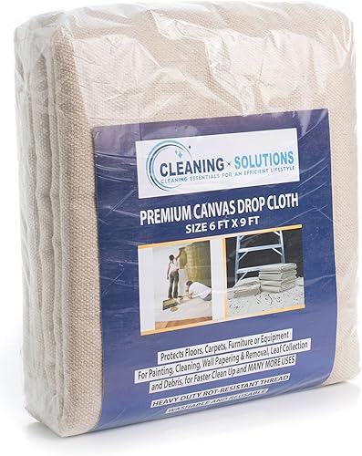 Miniatura 4 de Simpli-Magic 79052 - Tela de lona multiusos resistente, 6 x 9 pies, natural, 54 pies cuadrados (paquete de 1)