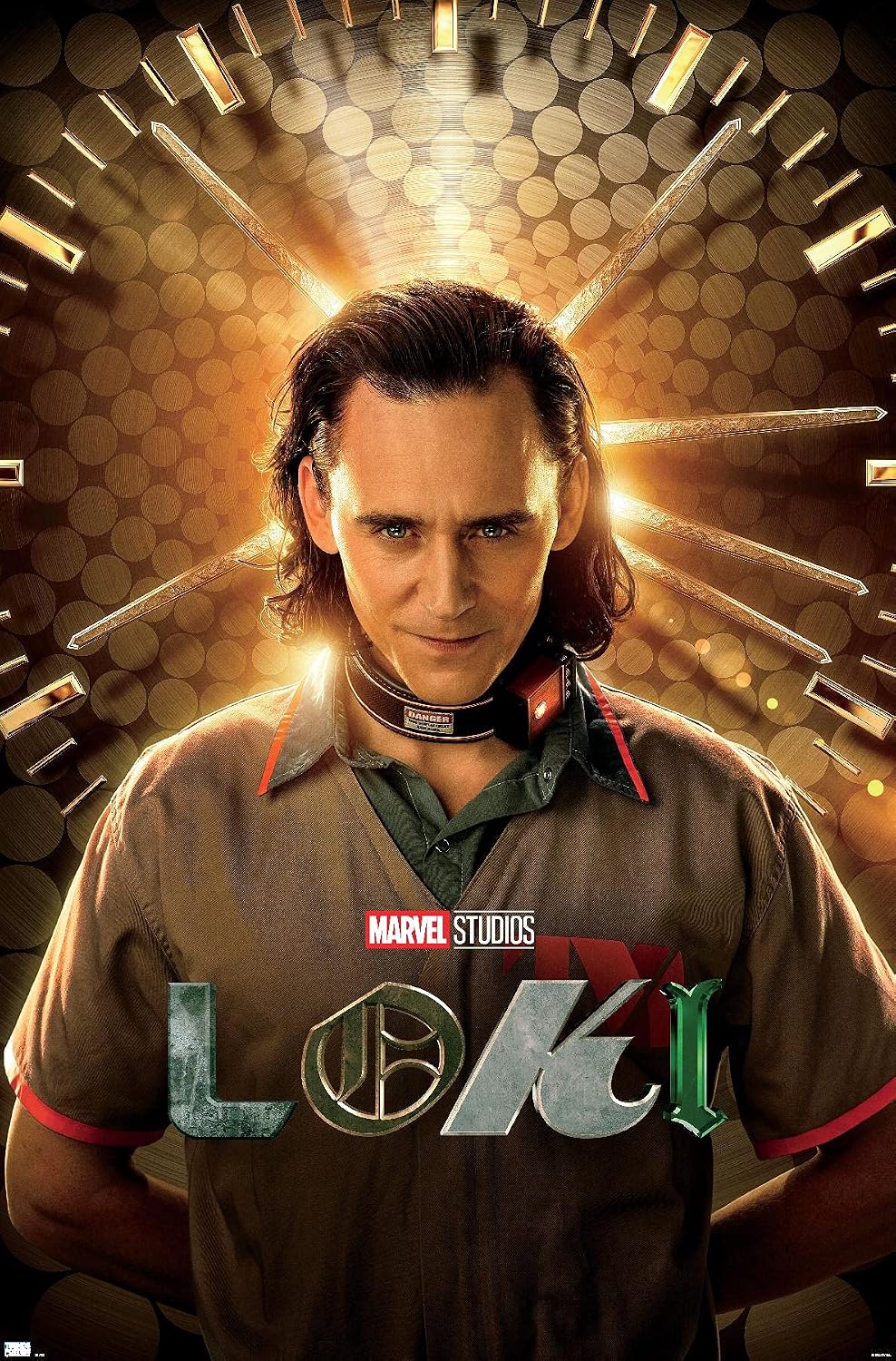 Trends International Marvel Loki - Teaser Wall Poster, 34L x 22.4W, Premium Unframed Version