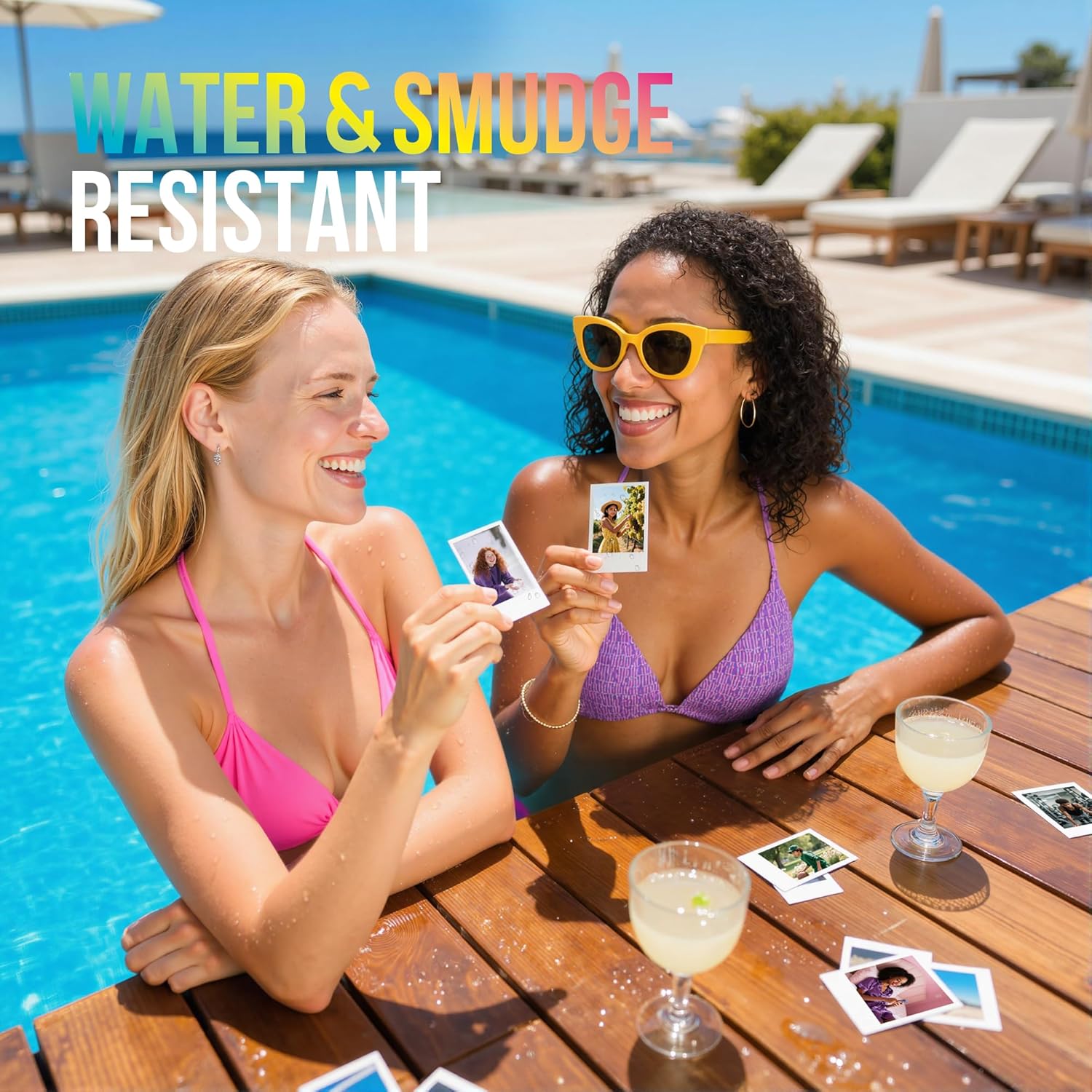 דפים דביקים למדפסת תמונות ניידת&nbsp;50 יח' (2.06x3.54'') מבית Nelko