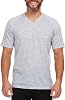Merino Wool Woolverino Mens Micro V-Neck T-Shirt- Moisture Wicking