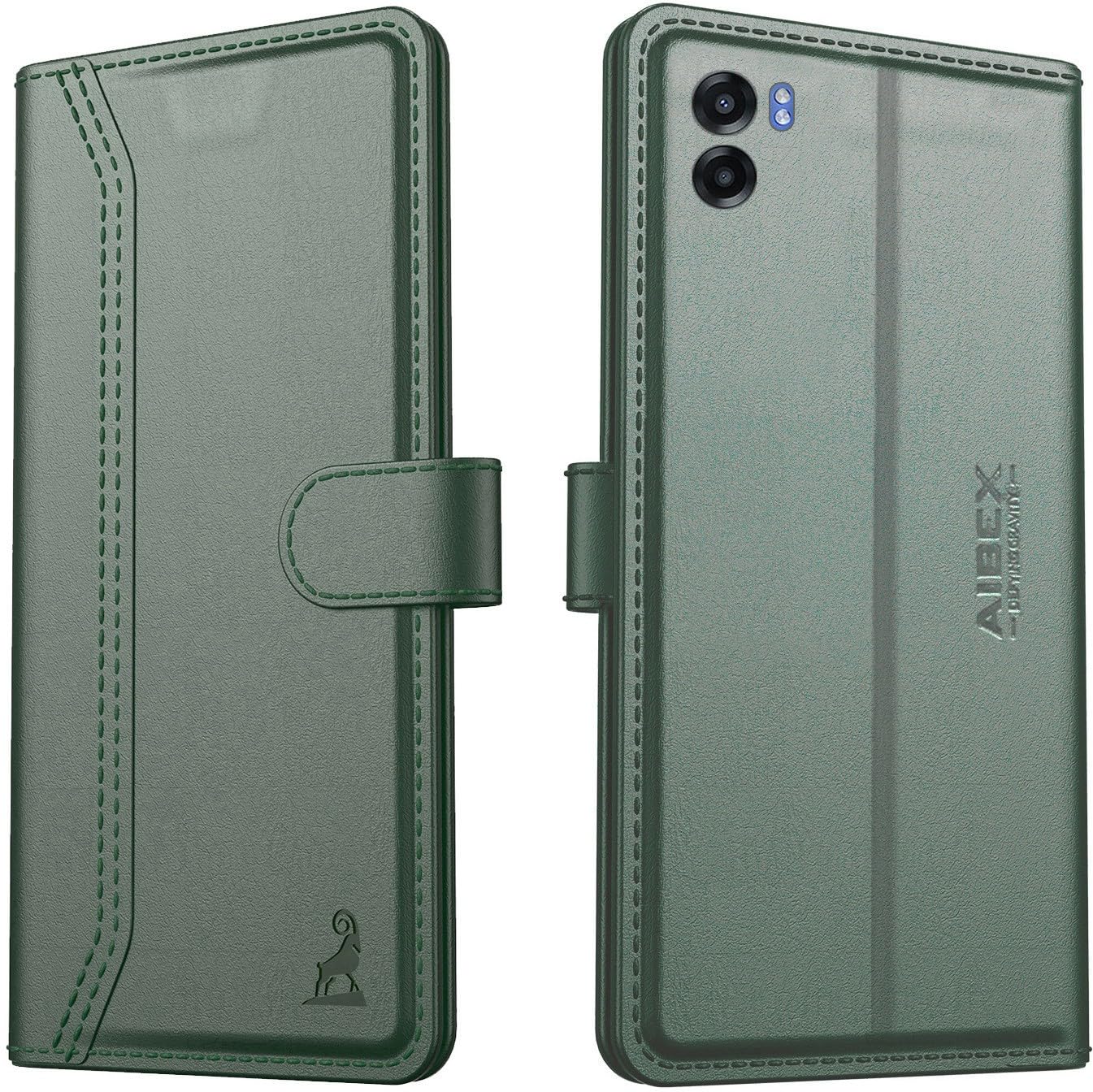 AIBEX ® Oppo K10 5G / Realme Narzo 50 5G Flip Cover Leather Finish | Inside TPU with Card Pockets | Wallet Stand | Complete Protection Flip Case Green (B0B4VV68WK) Amazon Price History, Amazon Price Tracker