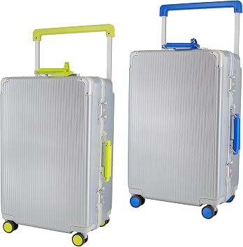 Stylish Japan Revel 24 Official .OUNCE Suitcase, Aluminum Frame, Lightweight, Shockproof, Business, Business Trips, Size M, 13.9 gal 60 L For 3 Nights, Medium