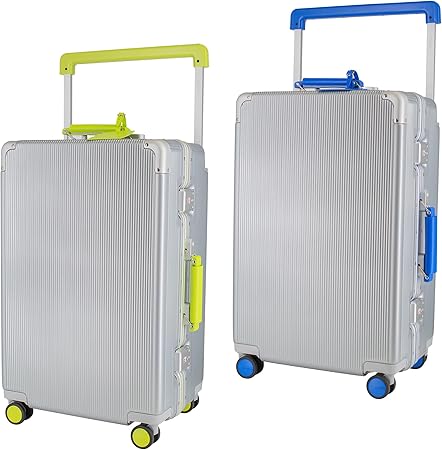 アルミフレーム キャリーケース Lサイズ 10点セット シルバー 1656