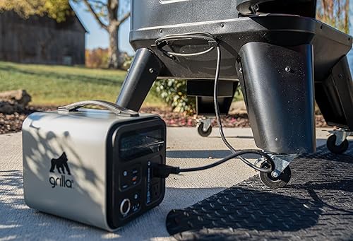 Miniatura 8 de Grilla Grills Estación de energía con salida de 300 W, diseño ligero de 10 libras, 2 salidas de 120 V, 2 puertos de CC, pantalla LED retroiluminada,